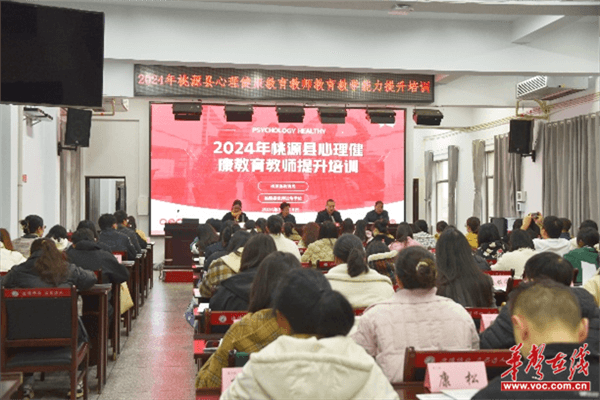 桃源县2024年心理健康教育教师能力提升培训圆满结束(图1)