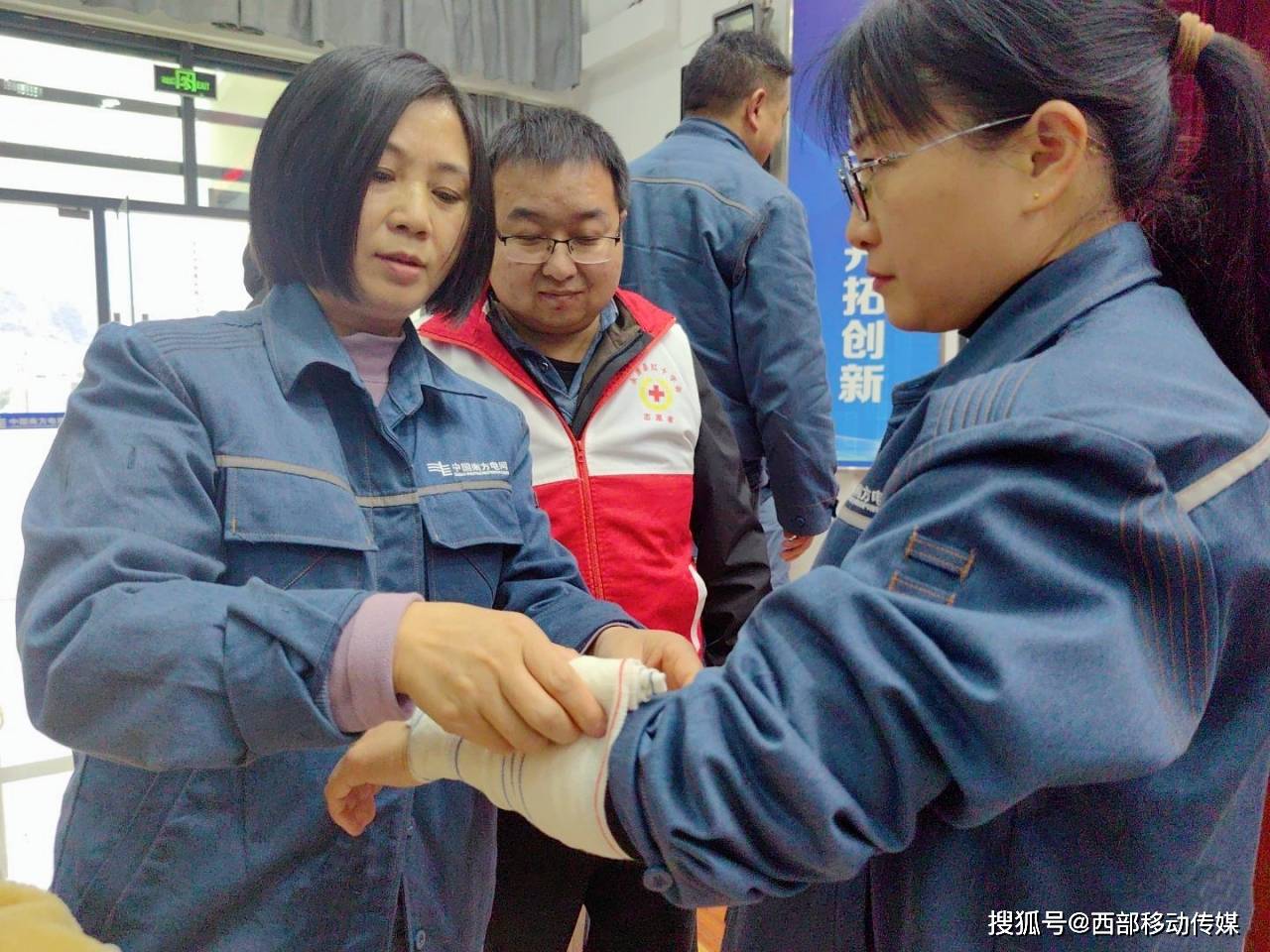 永善县红十字会应急救护培训进企业(图4)