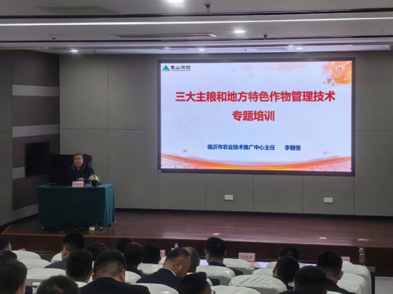 优化提升在行动：泰山保险山东分公司召开2025年度农业保险新利体育官网培训会议(图2)