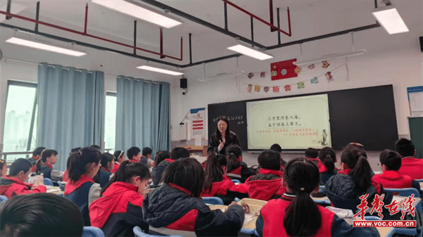 株洲市二中枫溪初中小学部东校区“枫溪杯”教学节圆满落幕(图1)