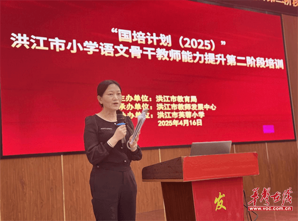 洪江市芙蓉小学：国培赋能骨干教师 跨学科融合创新语文教学(图3)