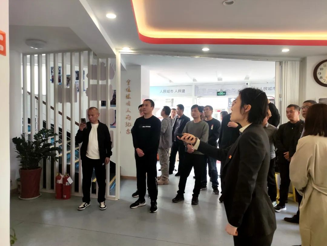 济宁市金乡街道党建引领基层治理培训班来威开展异地教学(图7)